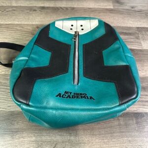 Bioworld Teal and Black My Hero Academia Backpack